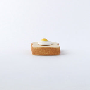 Ihoshiro Kiln Ceramic Egg Toast Chopstick Rest - Thumbnail 3