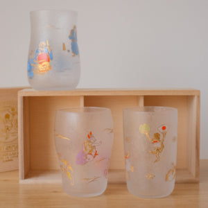 Aderia Nippon Lucky Animals Beer Glass