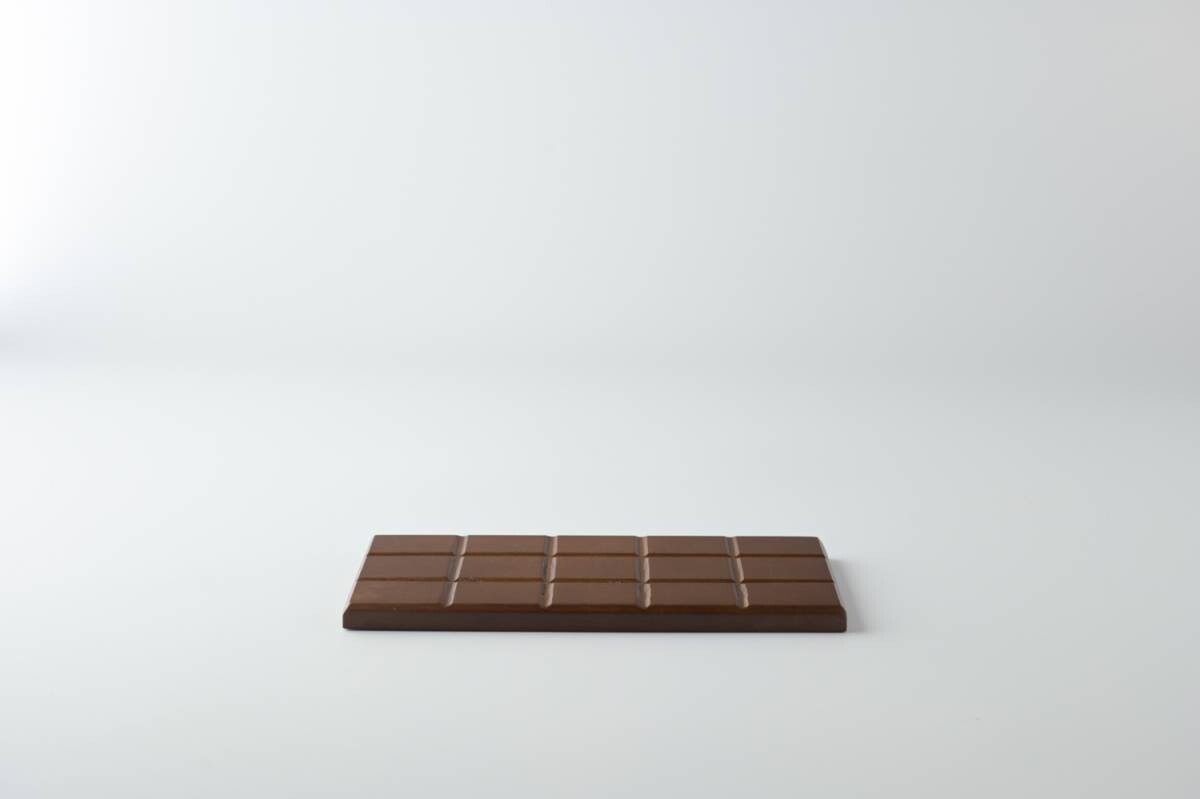 Chocolate Bar Beechwood Coaster Tray/ Biscuit Plate - Light/Dark