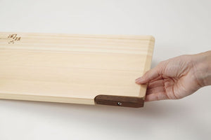 Kai Seki Magoroku Hinoki Wood Cutting Board with Stand