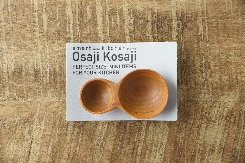 SALIU Osaji Kosaji Natural Teak Wood Measuring Spoon