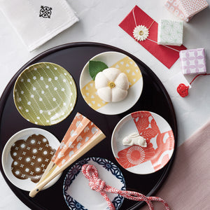 Ise Katagami x Mino Ware Collaboration Plates Box Set