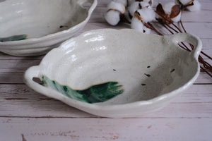 Inakamichi Handmade Serving Dish with Handle