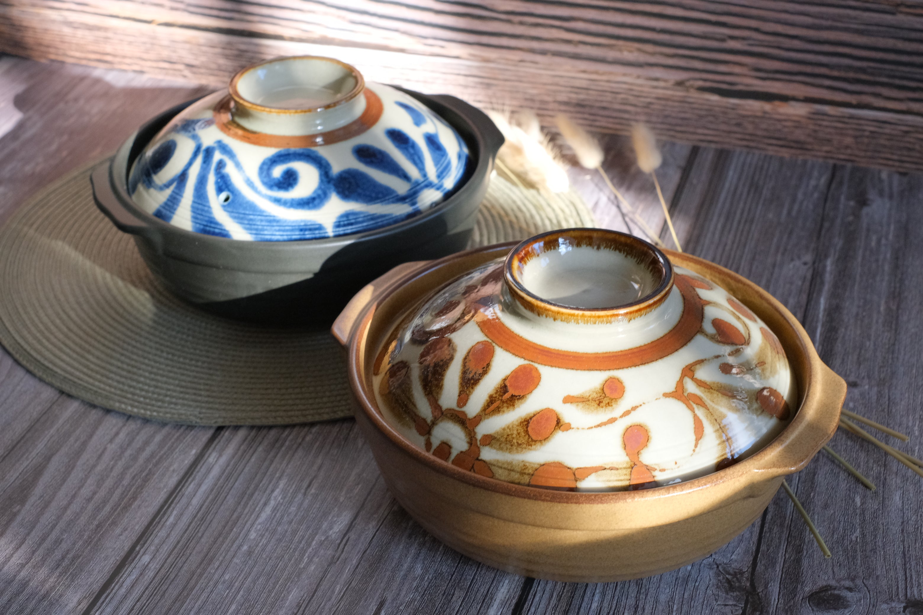 Ryukyu Arabesque Donabe Earthenware Clay Pot - Rustic Beige – Object of  Living