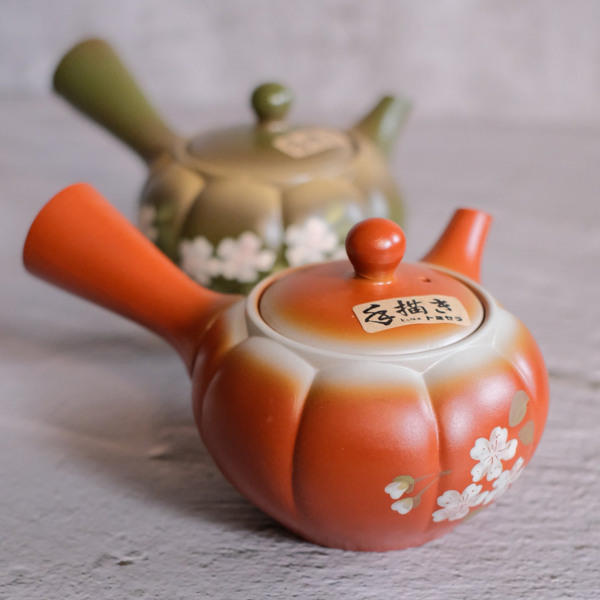 Tokoname Works Fusensaku Pumpkin Clay Teapot