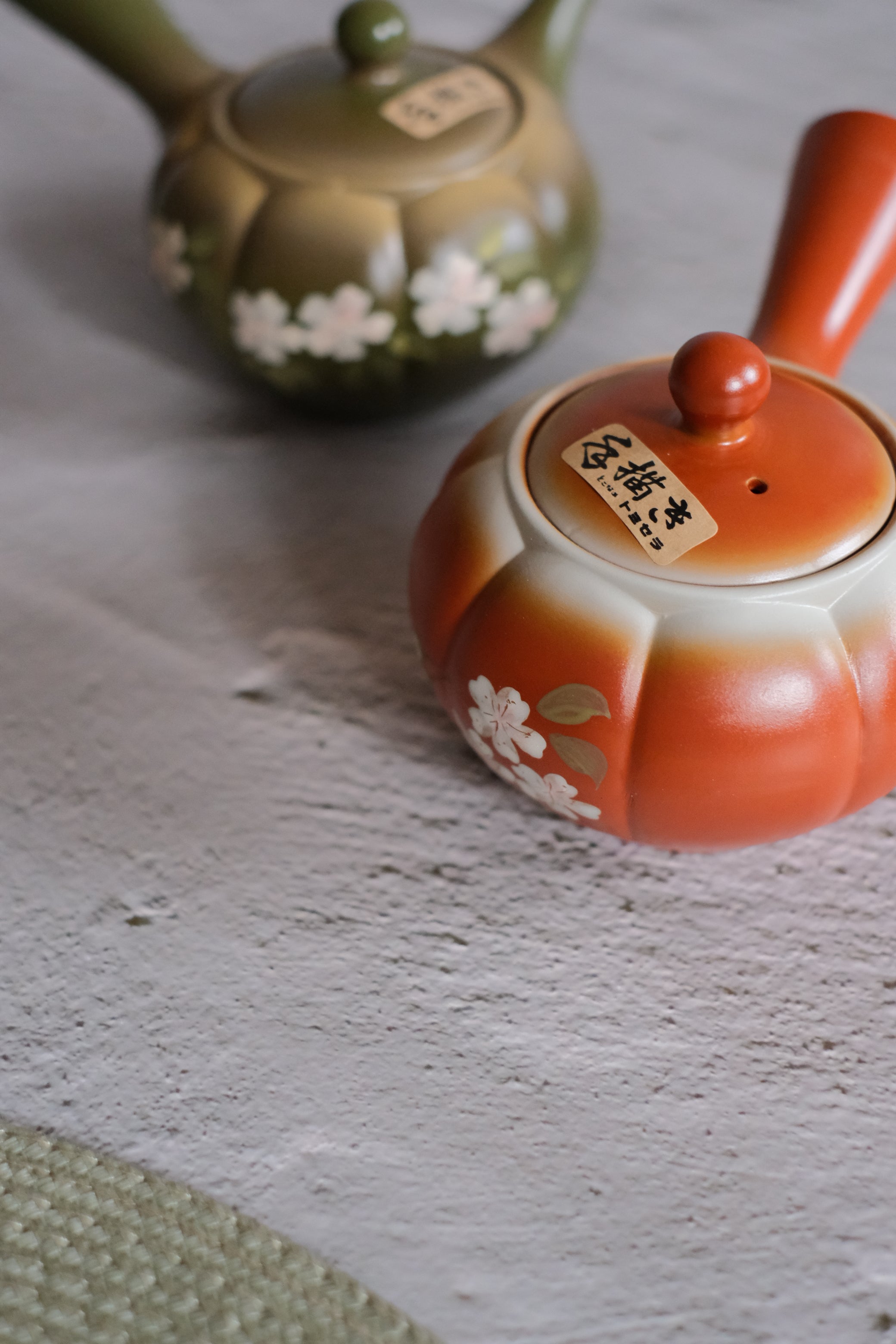 Tokoname Works Fusensaku Pumpkin Clay Teapot