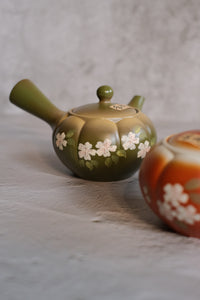 Tokoname Works Fusensaku Pumpkin Clay Teapot