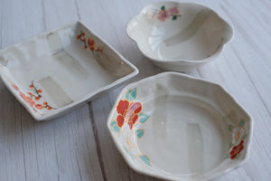 Aritayaki Floral Seifu Serveware Bowl & Plate Box Set