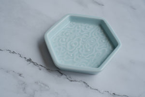 Artistry Applique Porcelain Serveware Tray/ Plate