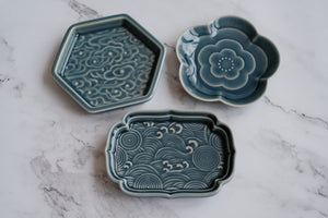 Artistry Applique Porcelain Serveware Tray/ Plate