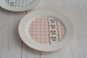 Romance in Cluny - Prairie Checkered Tableware Series
