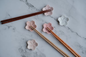 Ceramic Cute Lucky Cat Chopsticks Rest Dinner Spoon Stand Knife Fork Holder Set Of 5pcs