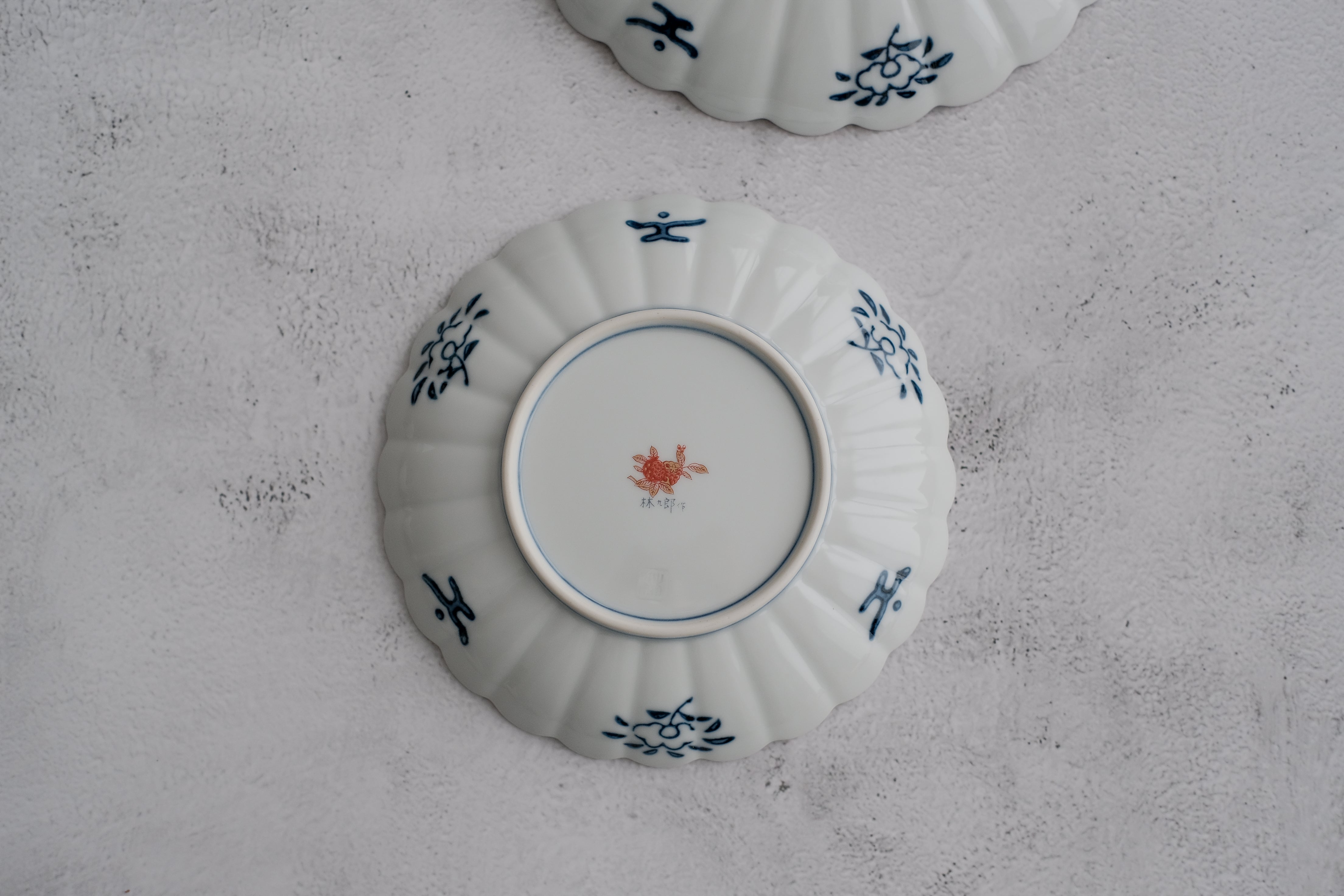 Rinkurou Kiln Hasami Porcelain Jimon Serving Plate