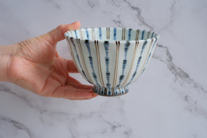 Aritayaki Makoto Tokusa Porcelain Rice Bowl