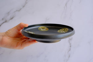 Charcoal Marumon Mukouzuke Serving Plate