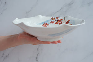 Kohiki Arashiyama Autumnscape Serving Bowl