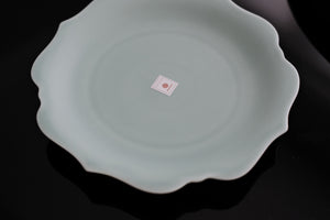 Oda Pottery x Tojiki Tonya Minoyaki Velvet Porcelain Rotana Dessert Plate