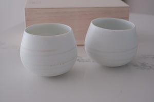 Miyama Furico Pair Rocking Latte Cups Box Set