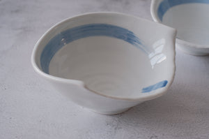 Chigiri Gosu Brush Mukouzuke Serving Bowl