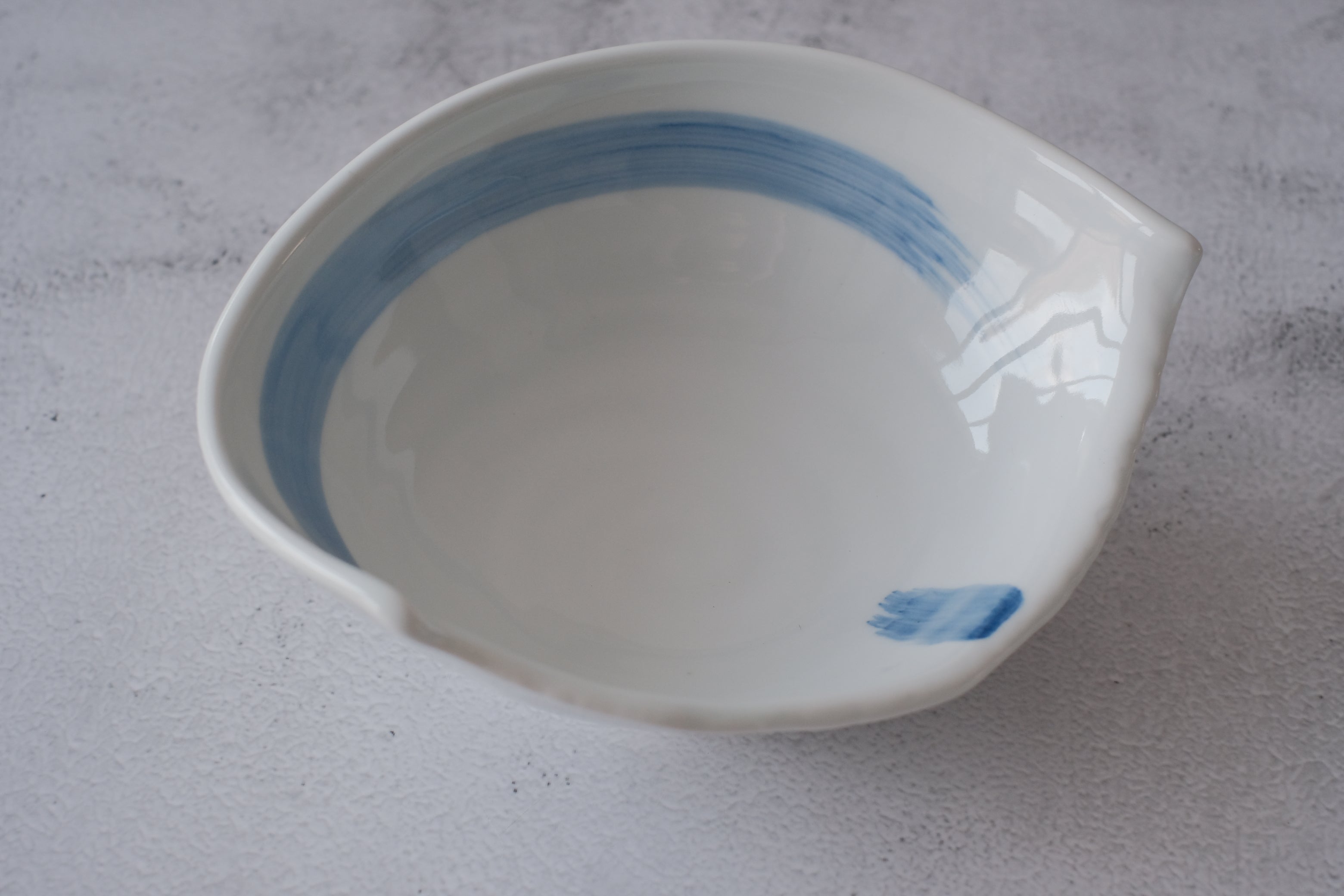 Chigiri Gosu Brush Mukouzuke Serving Bowl