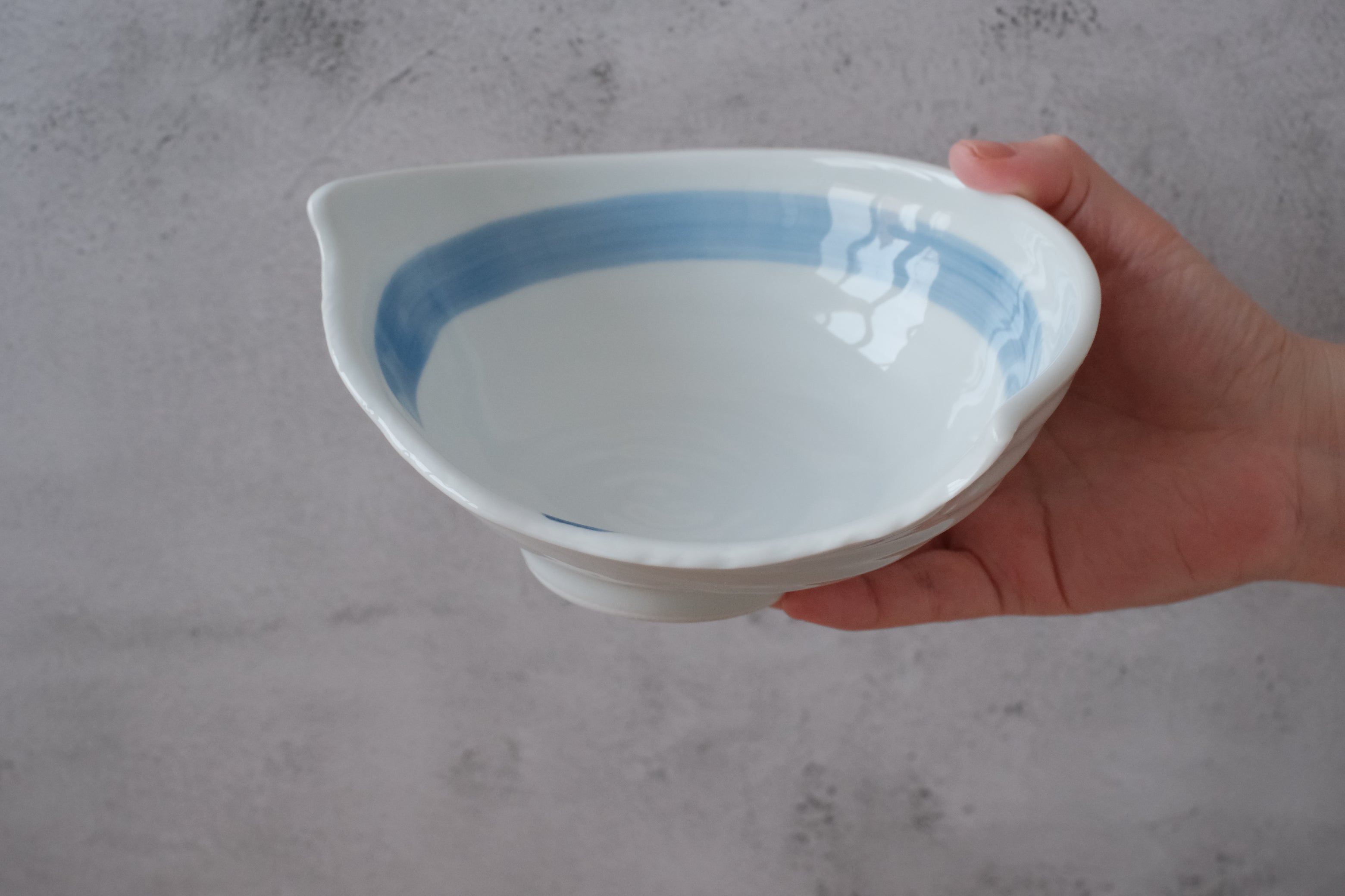 Chigiri Gosu Brush Mukouzuke Serving Bowl