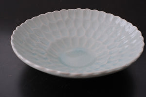 Dahlia Ice Crackle Minoyaki Serving Bowls