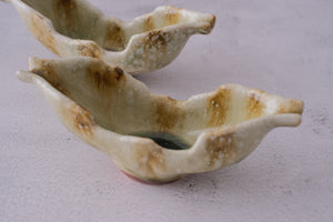 Chinyu Wabi Sabi Banana Boat Appetizer/ Olive Dish