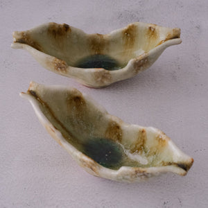 Chinyu Wabi Sabi Banana Boat Appetizer/ Olive Dish