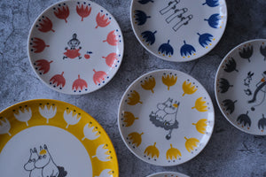 PRE-ORDER Yamaka Moomin Spring 6 Piece Plate Set