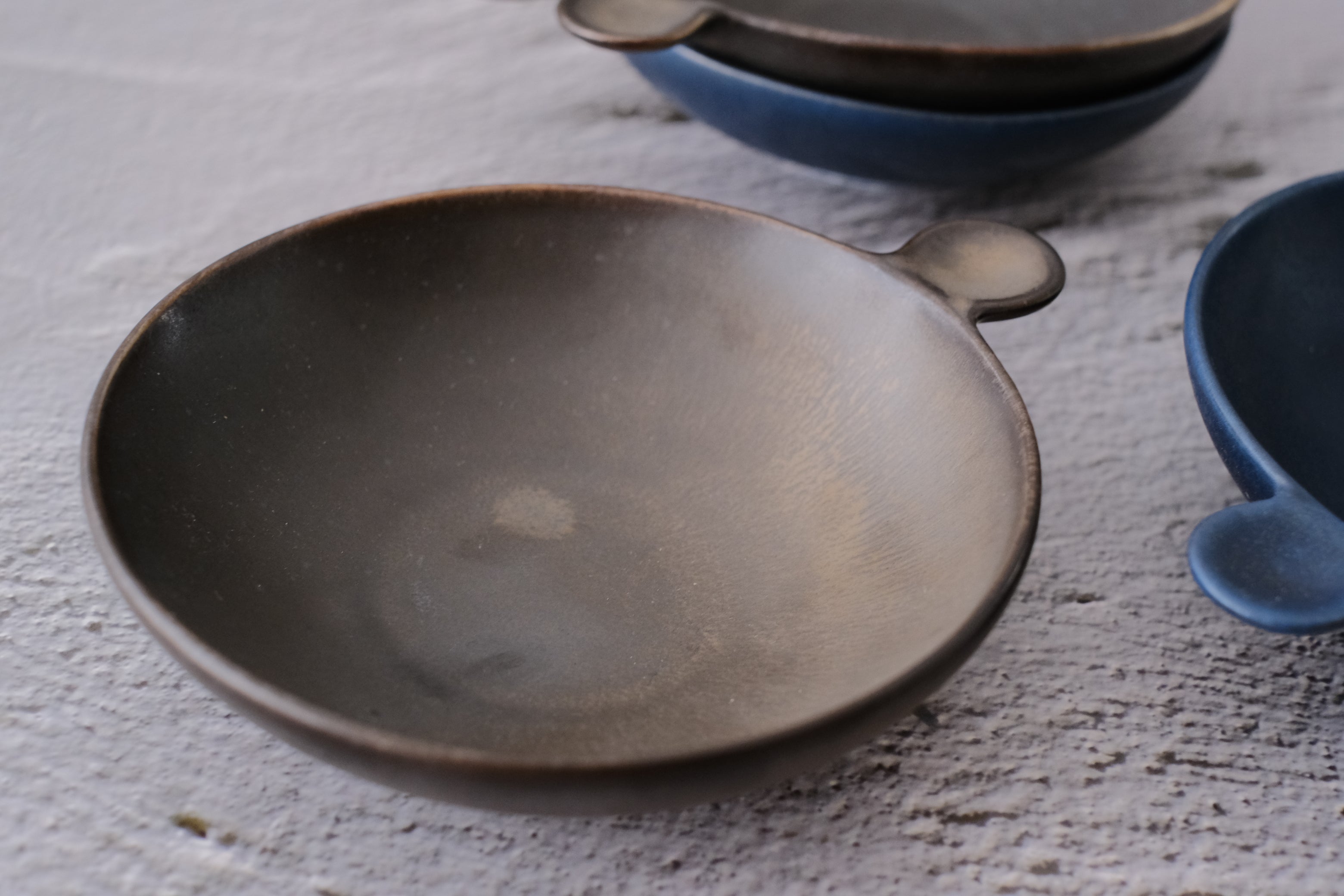 Modi Metallic Bronze Pair Ice Cream Dish Set