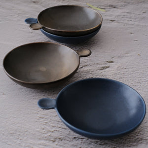 Modi Metallic Bronze Pair Ice Cream Dish Set