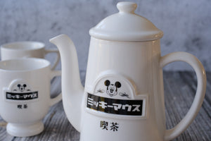 Disney x Sun Art Mickey Mouse Kissaten Diner Teapot & Mug Set