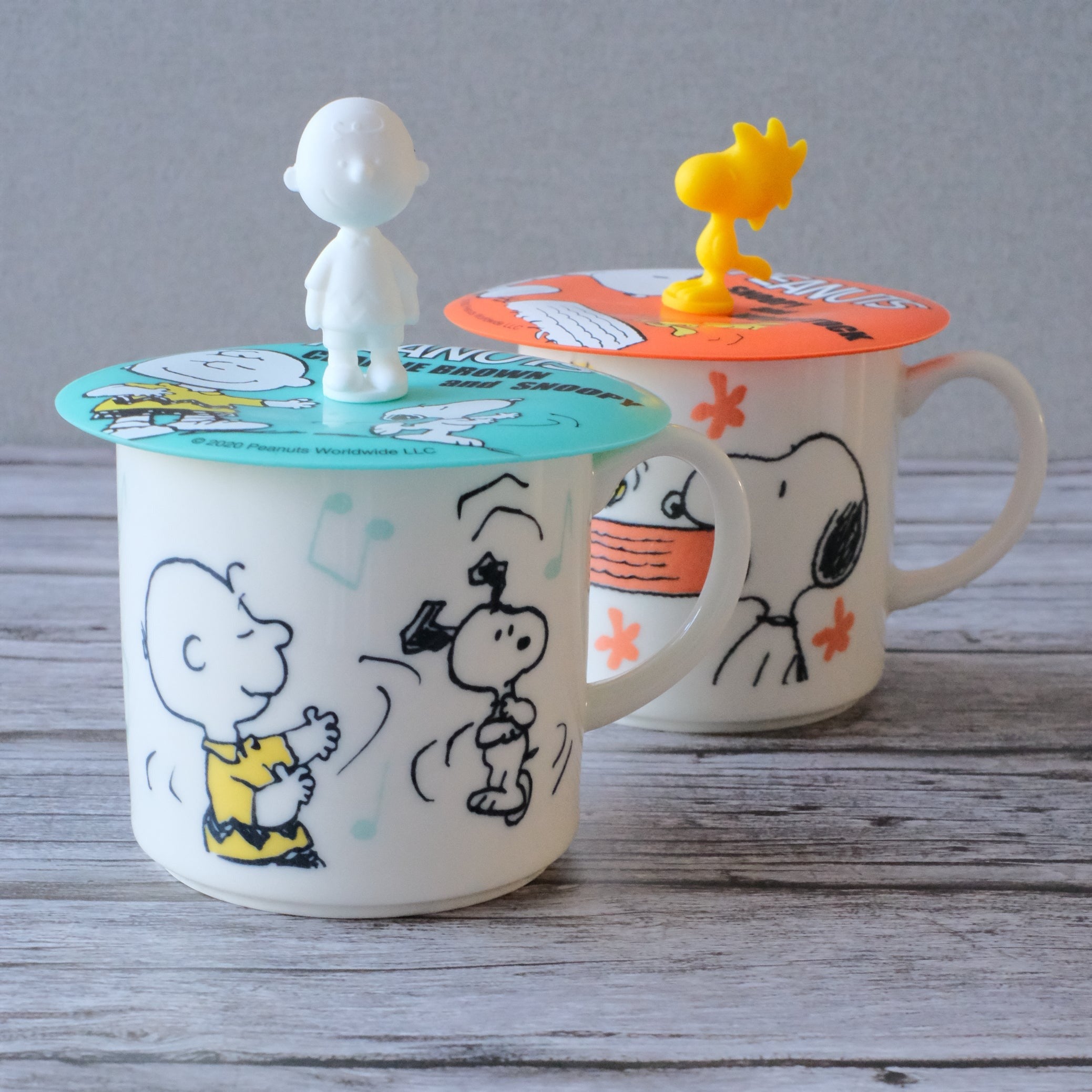 Peanuts Snoopy Japan Mug Cups with 3D Silicon Cup Cover