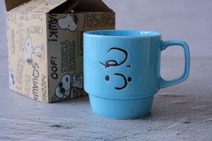 PRE-ORDER Peanuts Snoopy Japan Colour Block Stacking Mug Cups