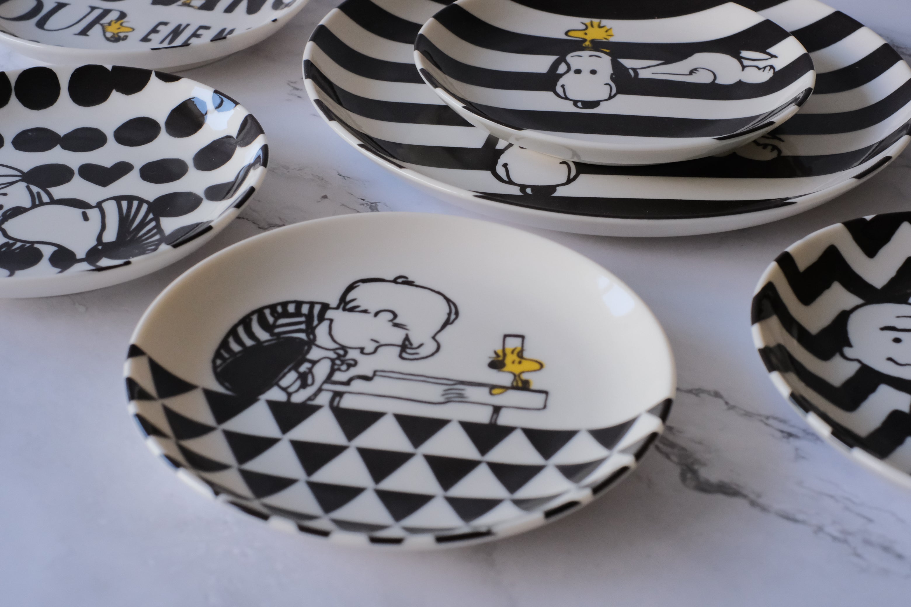 Peanuts™ Snoopy™ Stoneware Multi Section Lazy Susan