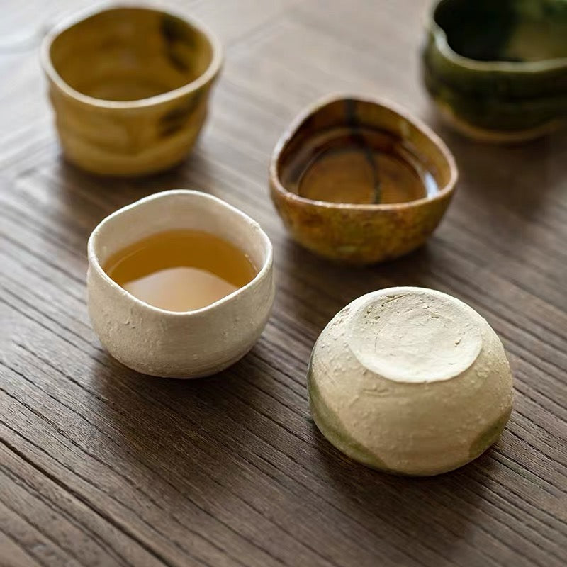Seifu Mino Ware Boxed Tea Cup/ Sake Set
