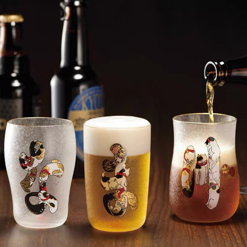 Mickey Coffee Beer Can Glass, Disney Inspired Beer Can Glass