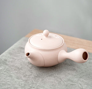 Tokoname Works Akira Light Sakura Peach Teapot