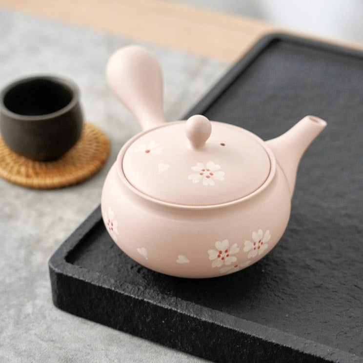 Tokoname Works Akira Light Sakura Peach Teapot