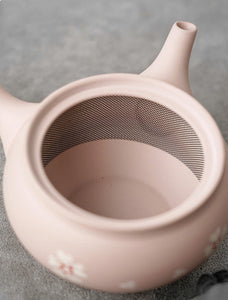 Tokoname Works Akira Light Sakura Peach Teapot