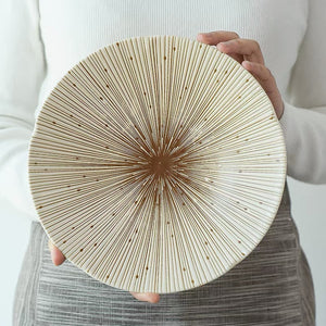 Sendan Tokusa Minoyaki Pasta Plate Set