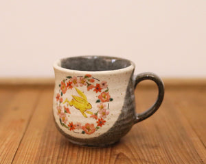 Kutaniyaki Marubun Pair Bunny Mugs