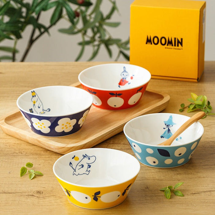 PRE-ORDER Yamaka Moomin Fruits & Florals Cereal Bowls