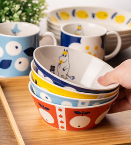 PRE-ORDER Yamaka Moomin Fruits & Florals Cereal Bowls