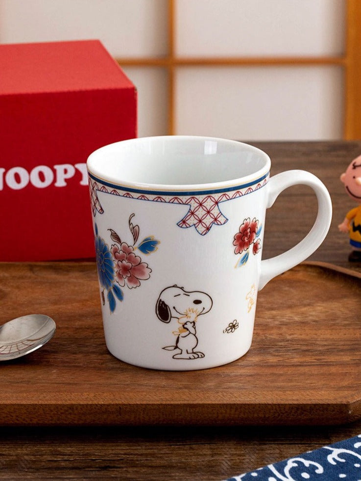 Peanuts Snoopy Japan Mug Cups with 3D Silicon Cup Cover – Object