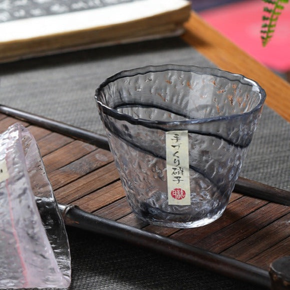Hatsuyuki Drink Glass - Inked Snow