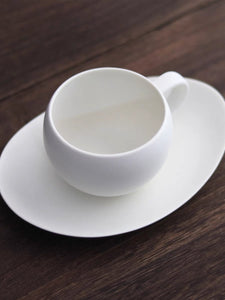 Saliu Japan Coffee/ Tea Cup & Oval Saucer