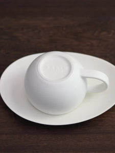 Saliu Japan Coffee/ Tea Cup & Oval Saucer