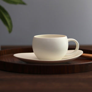 Saliu Japan Coffee/ Tea Cup & Oval Saucer