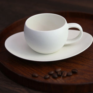 Saliu Japan Coffee/ Tea Cup & Oval Saucer
